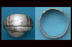 Ring, Silver, Men\'s, 19th Century